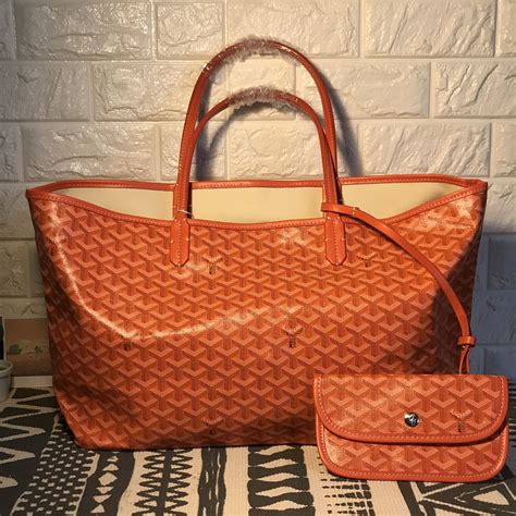 goyard bags orange|Goyard tote bag size.